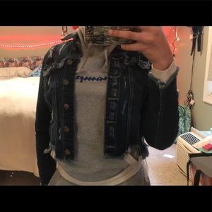 Cello Ripped jean jacket